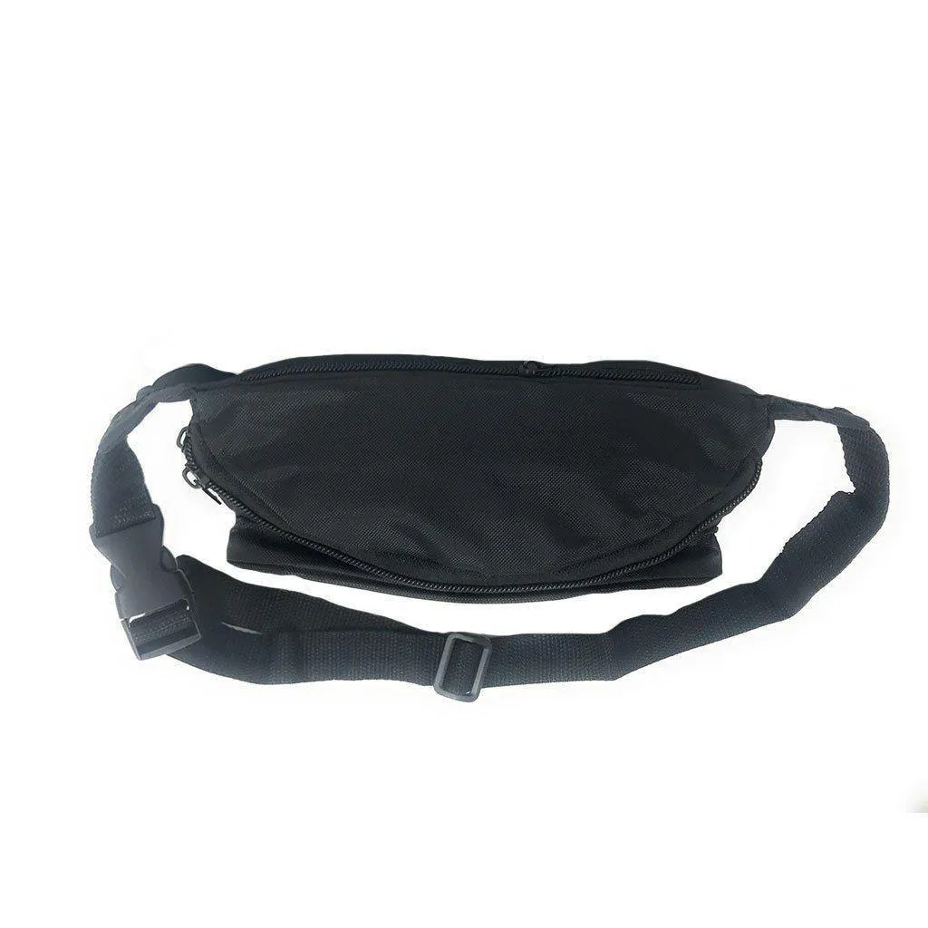 1 Dozen Fanny Pack Man Purse Travel Pouch Bag Money Holder 3 Pockets 42inch Wholesale Bulk