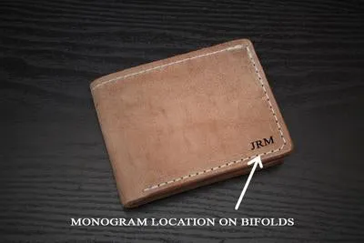 8 Pocket | Natural Leather Bifold Wallet