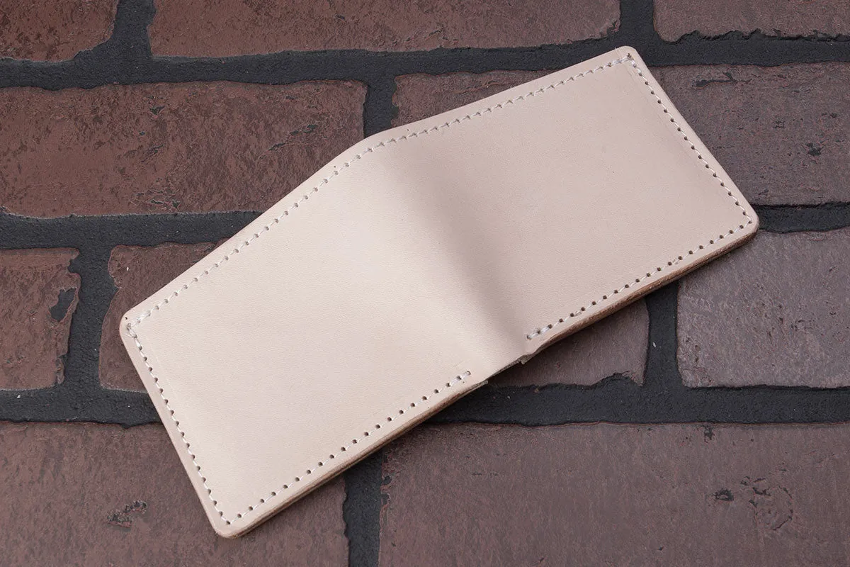 8 Pocket | Natural Leather Bifold Wallet