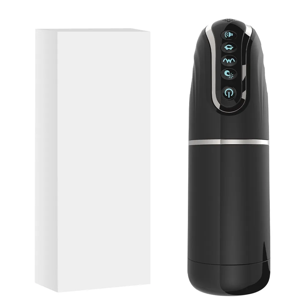 Automatic Sucking Vibrating Masturbator for Men Real Blowjob Vagina Pussy Male Masturbation Cup