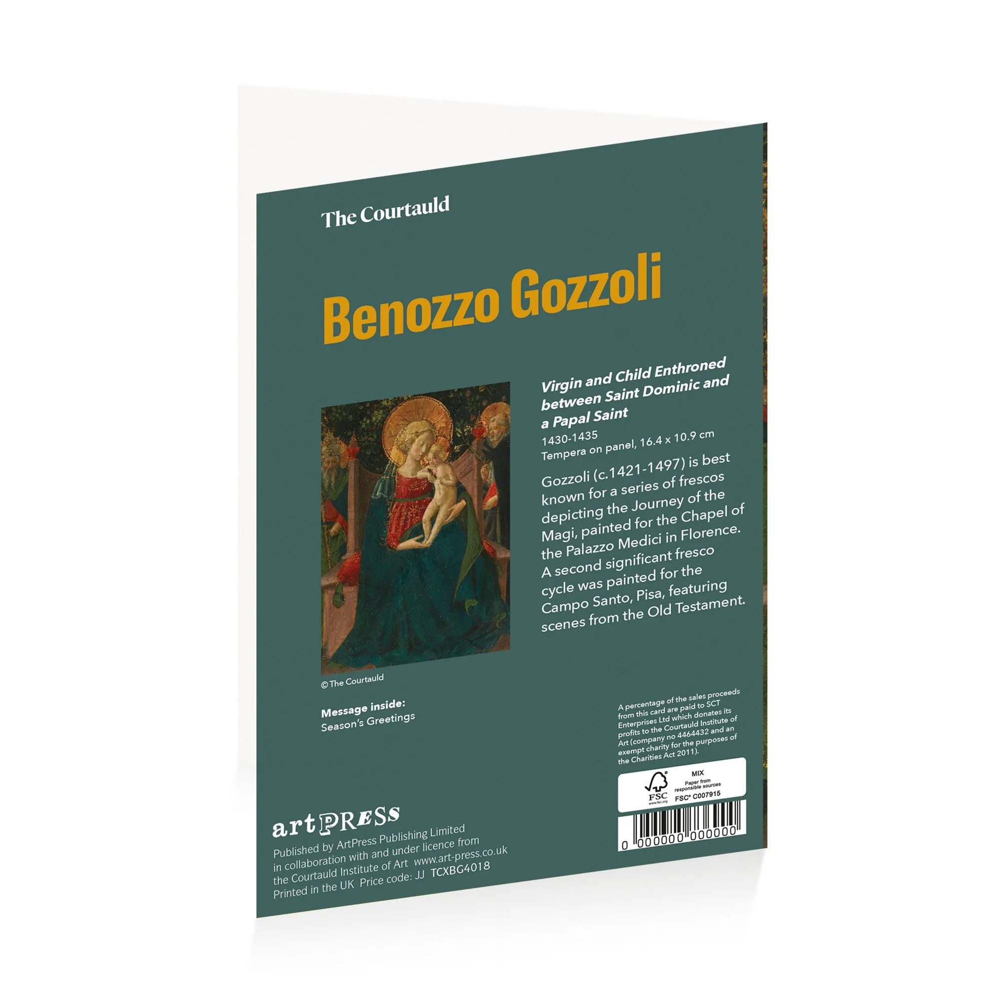 Benozzo Gozzoli Xmas Wallet