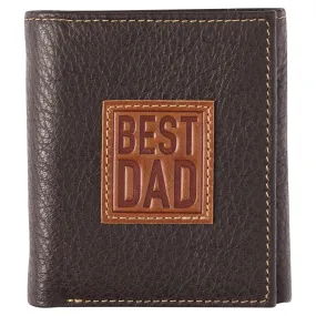 Best Dad Ever (Genuine Leather Wallet)