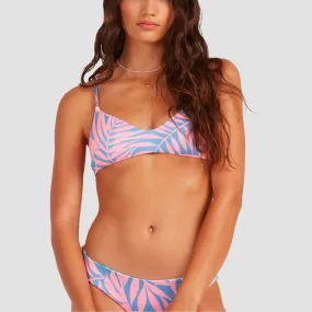 Billabong Mystic Beach Reversible Bralette Bikini Top Multi - Womens