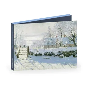 Claude Monet Xmas Wallet