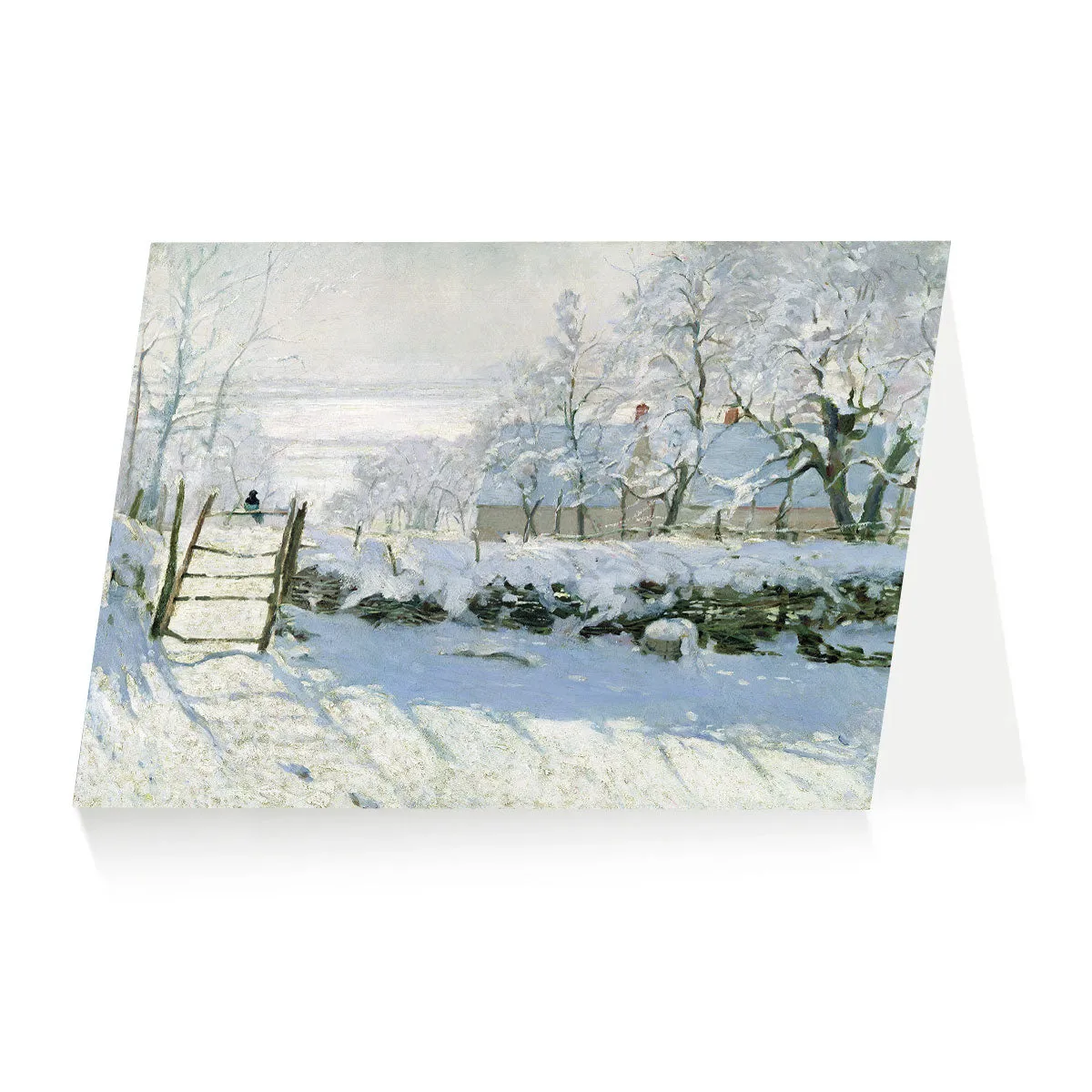 Claude Monet Xmas Wallet