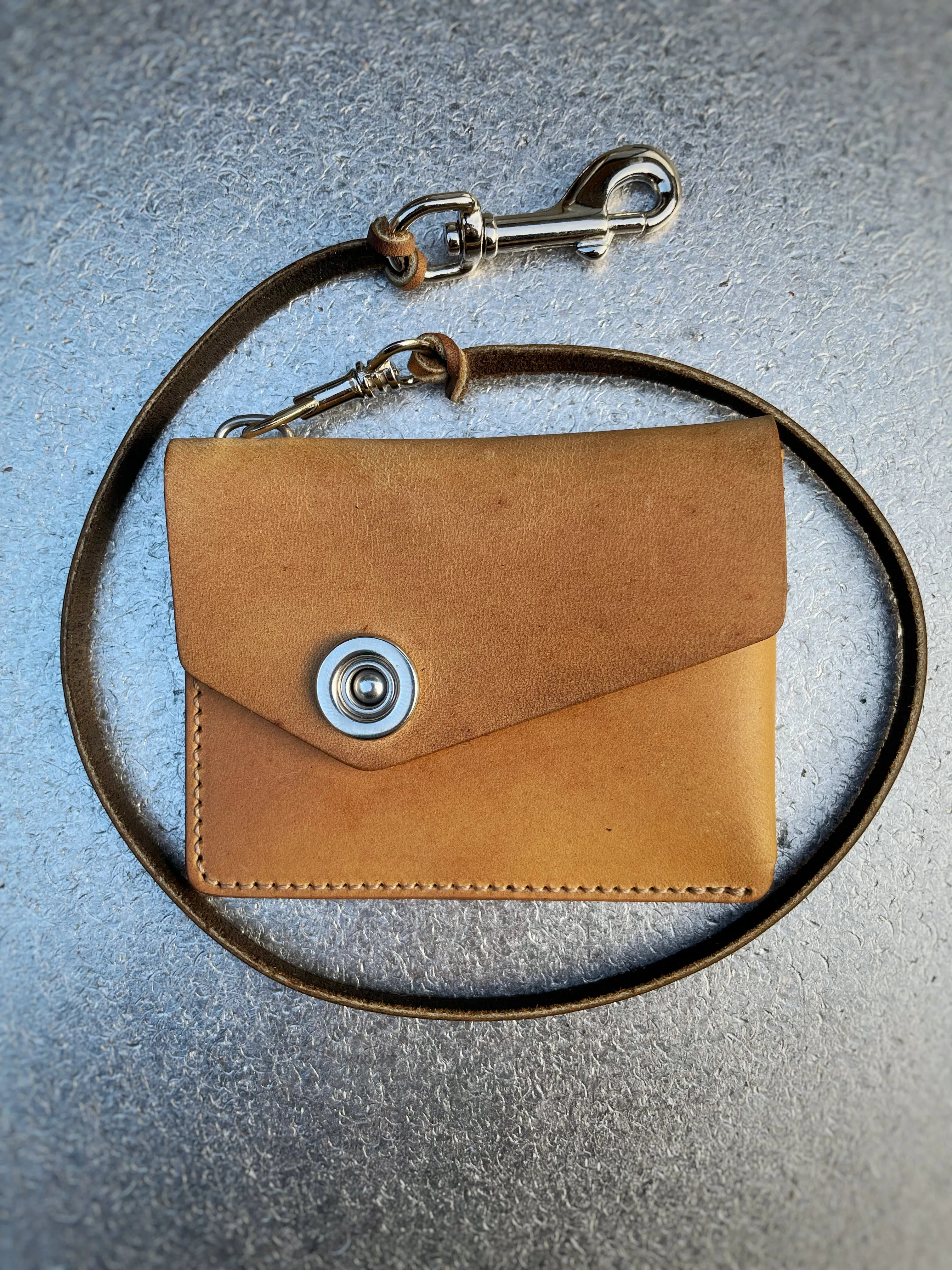 CODA wallet crazy horse tan