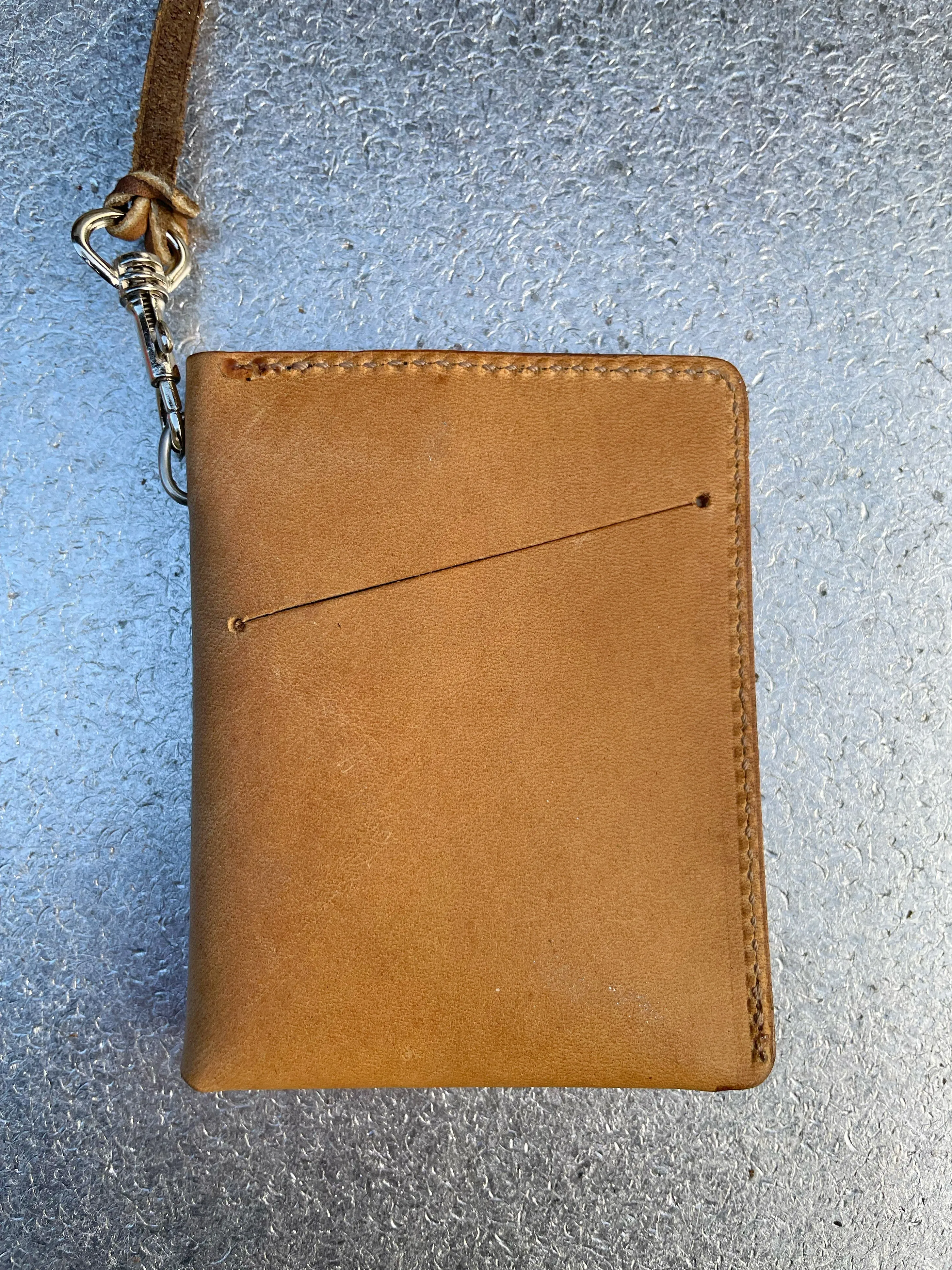 CODA wallet crazy horse tan
