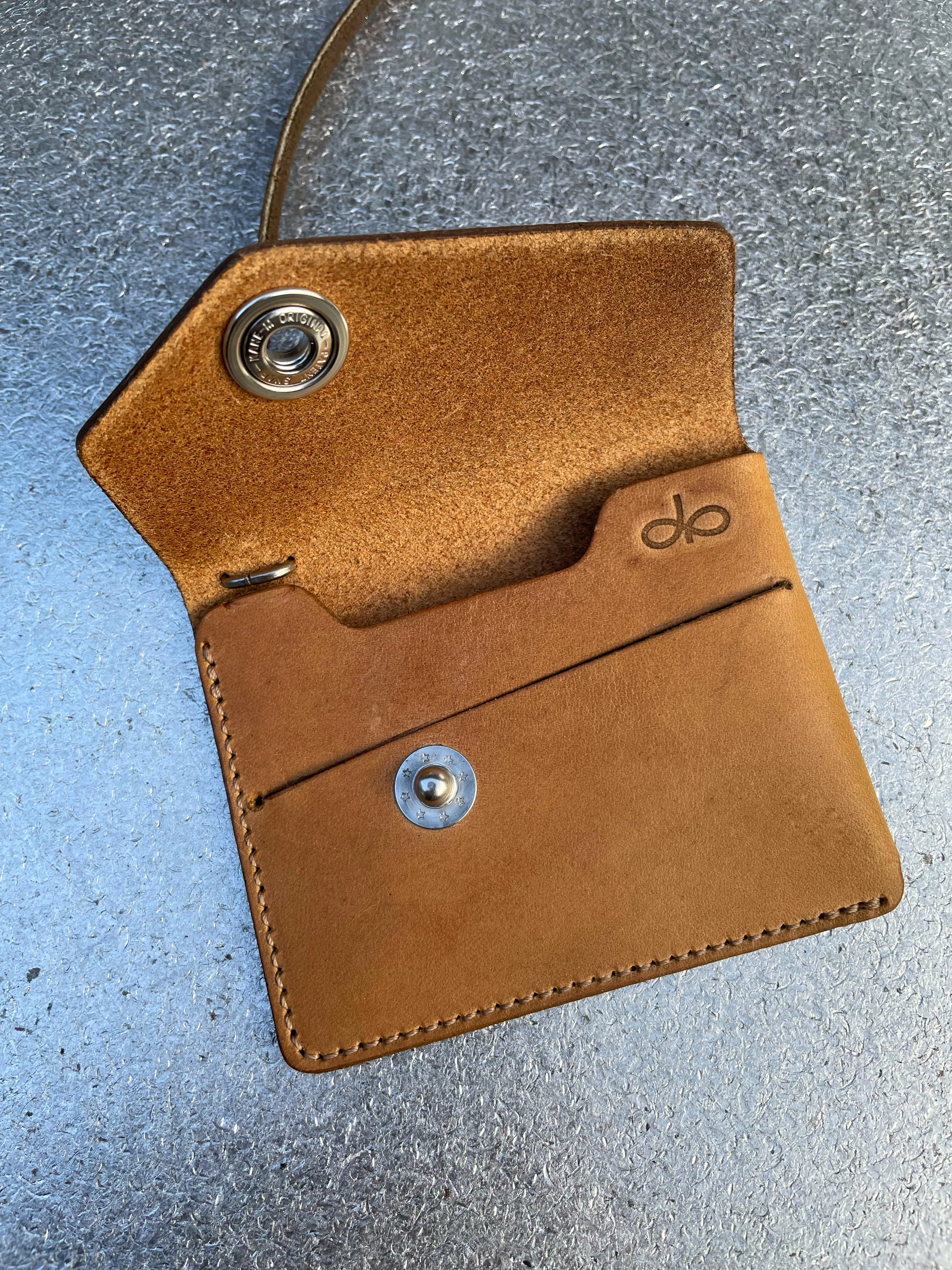 CODA wallet crazy horse tan
