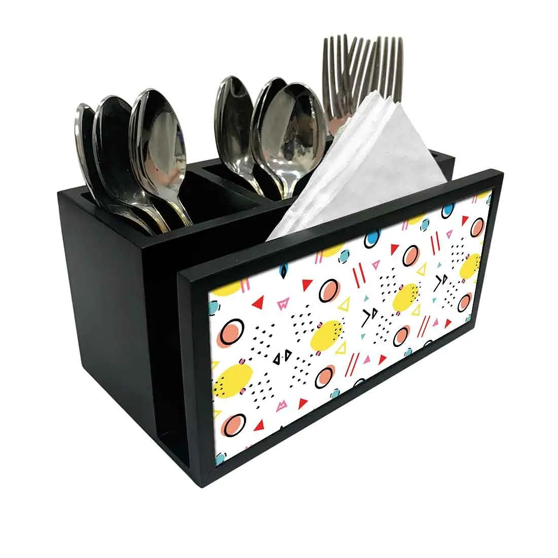 Cutlery Tissue Holder Napkin Stand -  Deigner Patterns