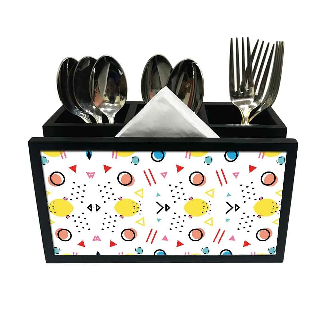 Cutlery Tissue Holder Napkin Stand -  Deigner Patterns