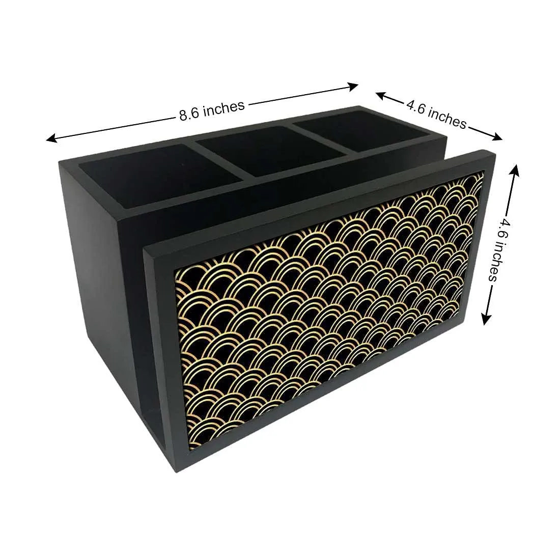 Cutlery Tissue Holder Napkin Stand -  Geometric Pattern