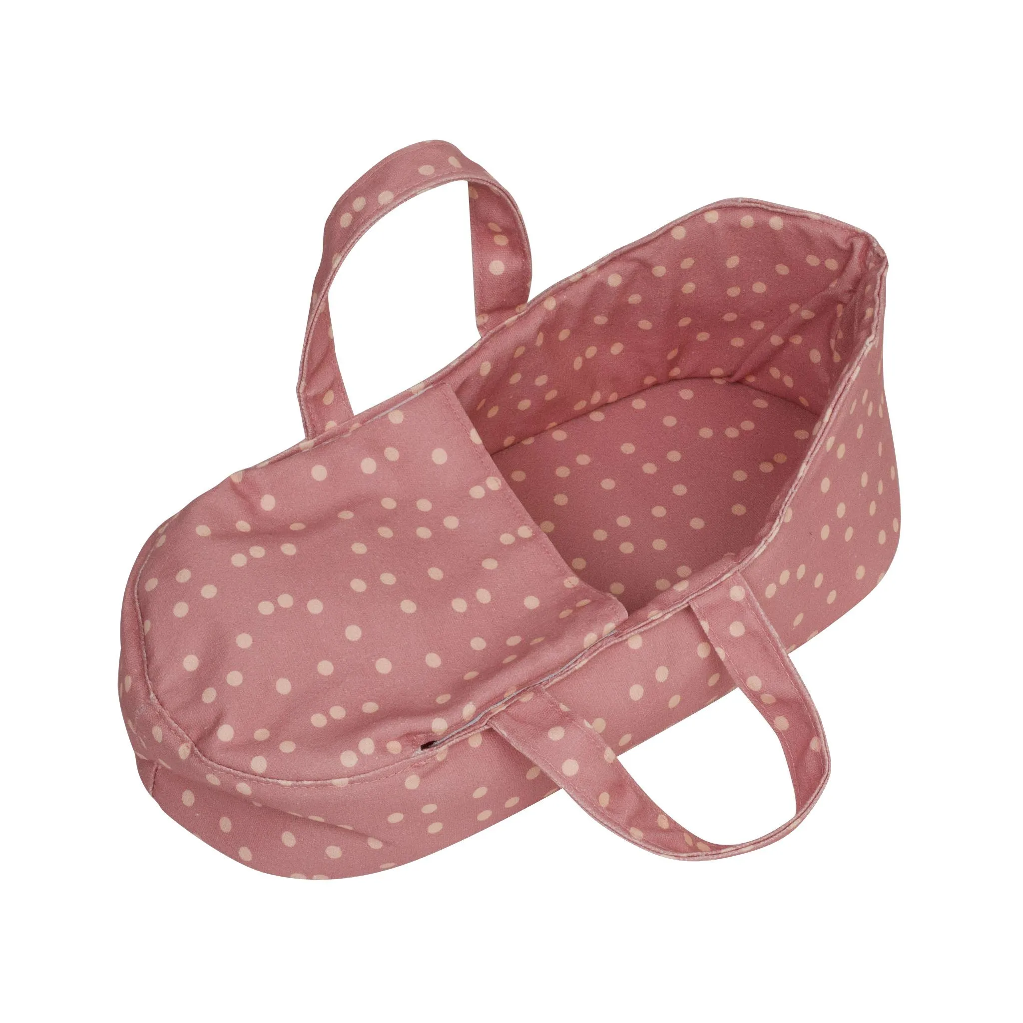 Dinkum Doll Carry Cot | Polka Dot