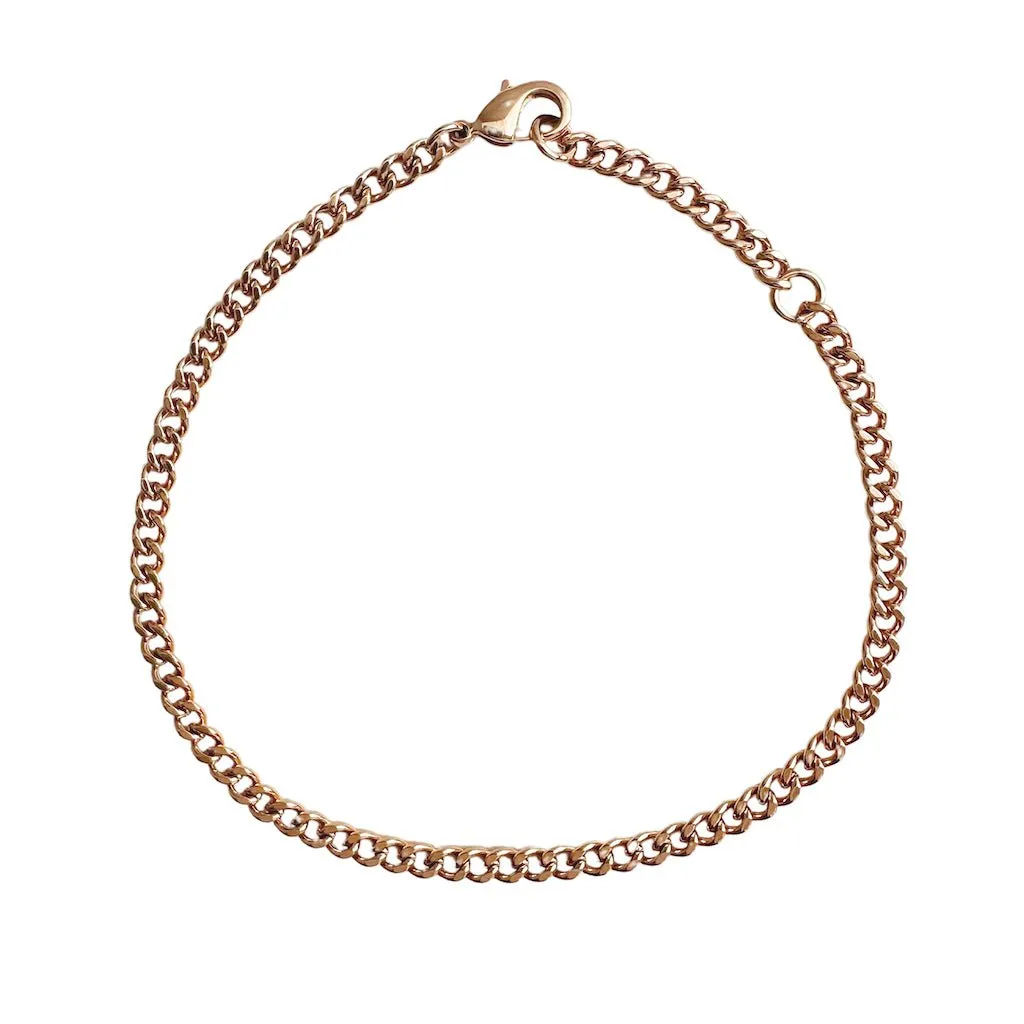 Elena Cuban Chain Bracelet
