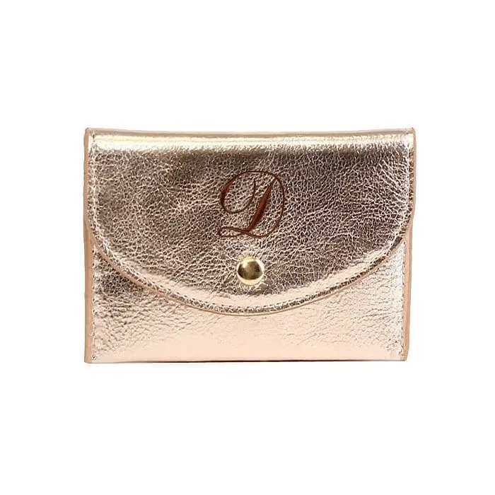 GC1037 Monogrammable Pebbled Cardholder