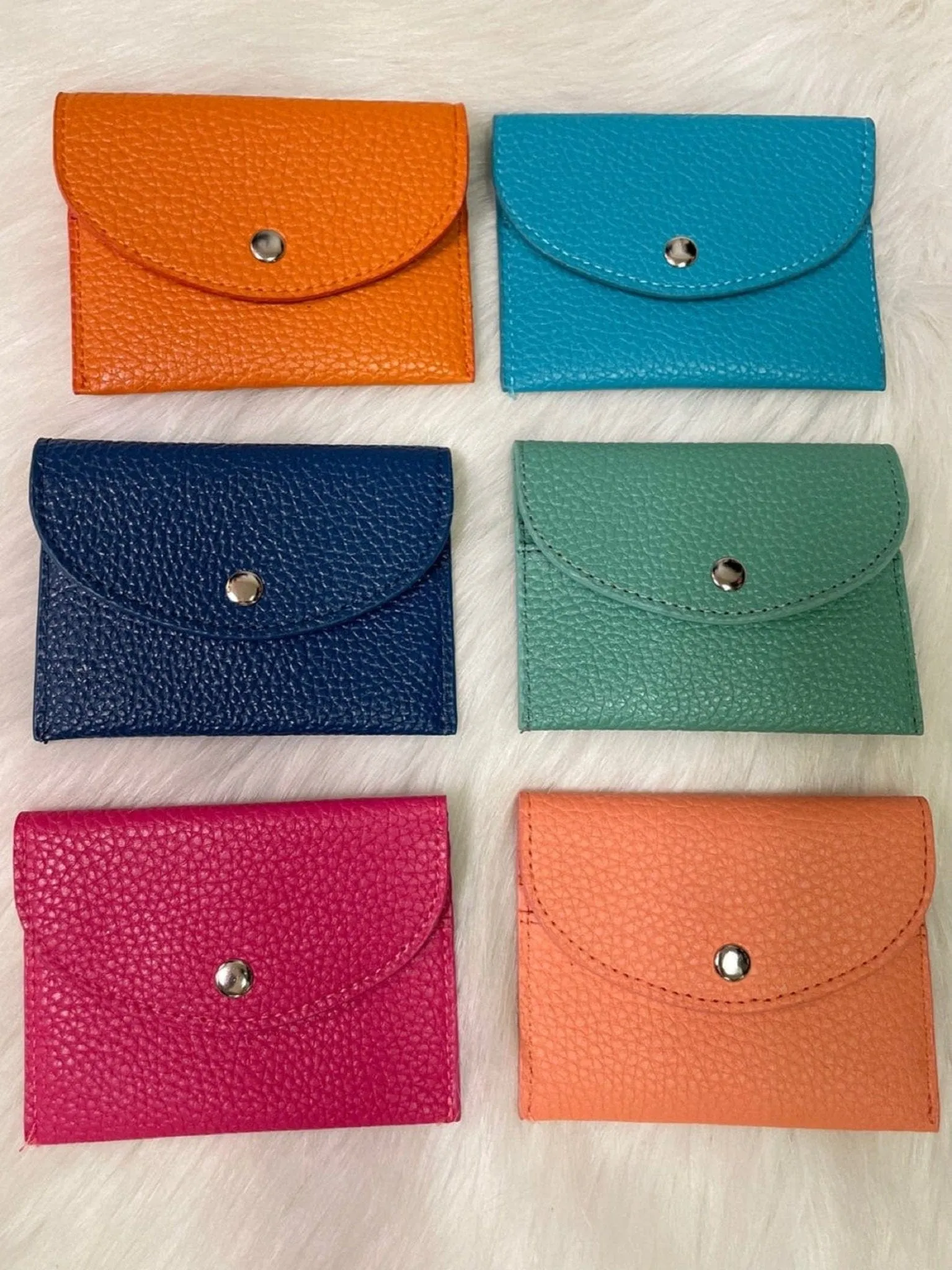 GC1037 Monogrammable Pebbled Cardholder