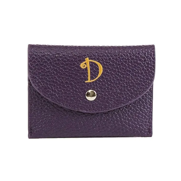 GC1037 Monogrammable Pebbled Cardholder