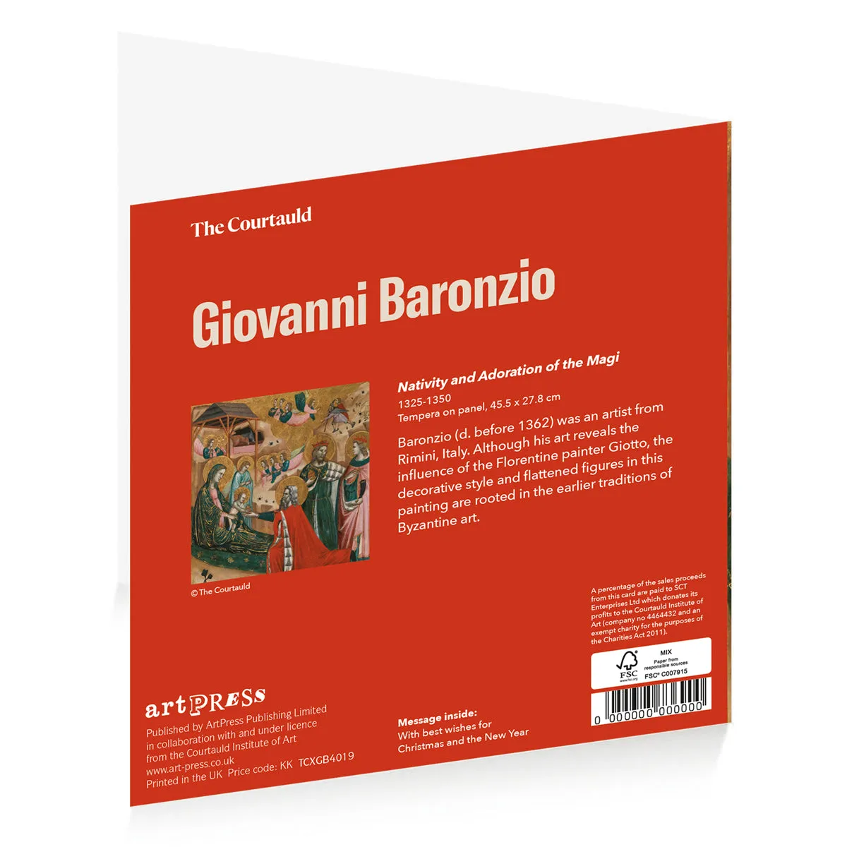 Giovanni Baronzio Xmas Wallet