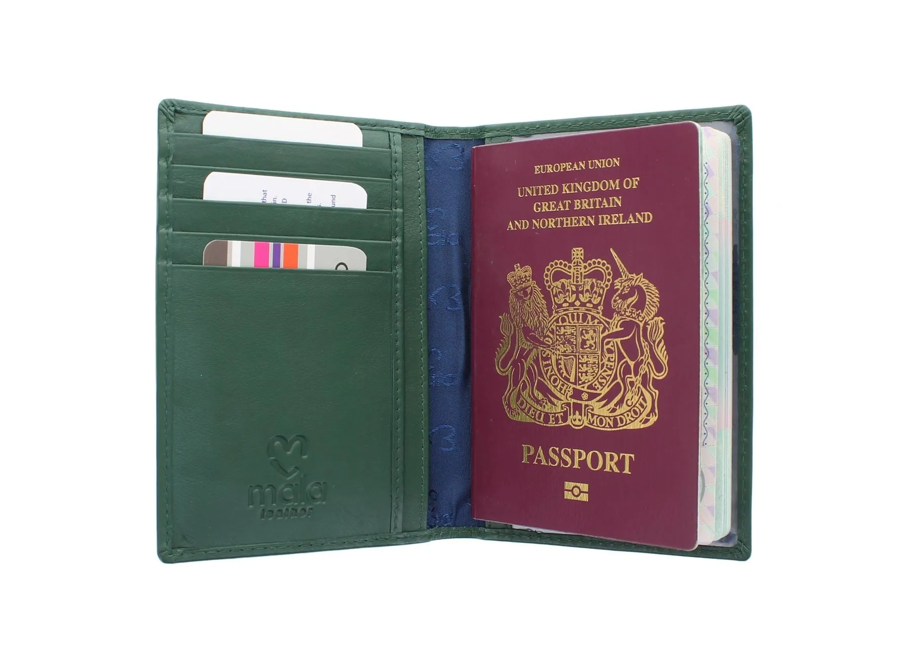Mala Leather ORIGIN Collection  Passport Holder With RFID Protection 214_5