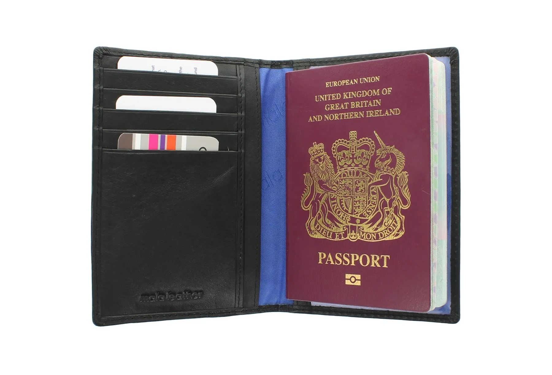 Mala Leather ORIGIN Collection  Passport Holder With RFID Protection 214_5