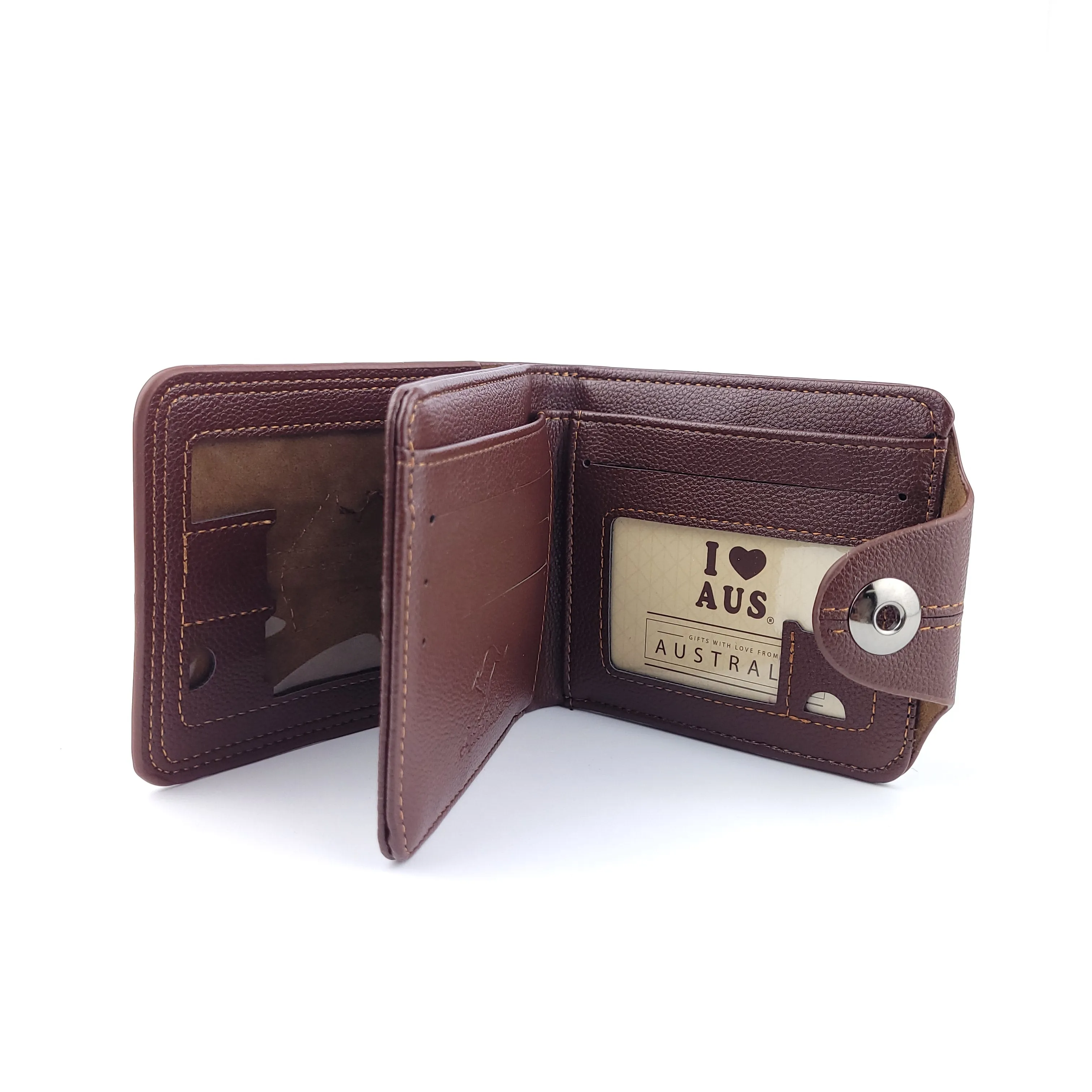 Mens Australian PU Leather Wallet