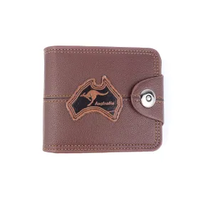 Mens Australian PU Leather Wallet
