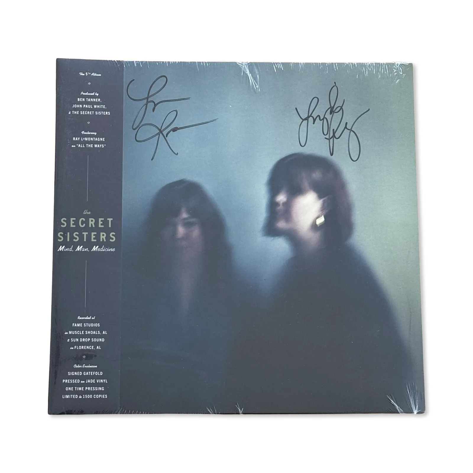Mind Man Medicine Vinyl LP (Jade Green, Autographed)