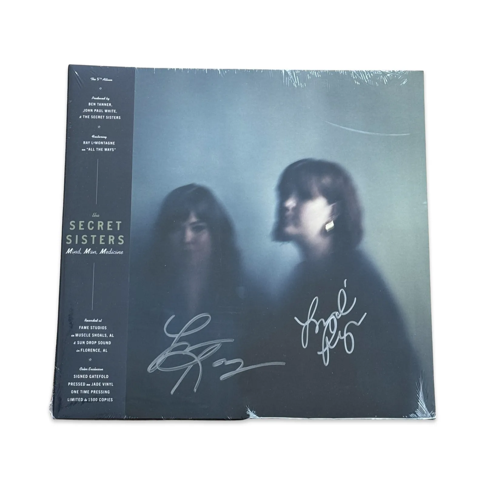 Mind Man Medicine Vinyl LP (Jade Green, Autographed)