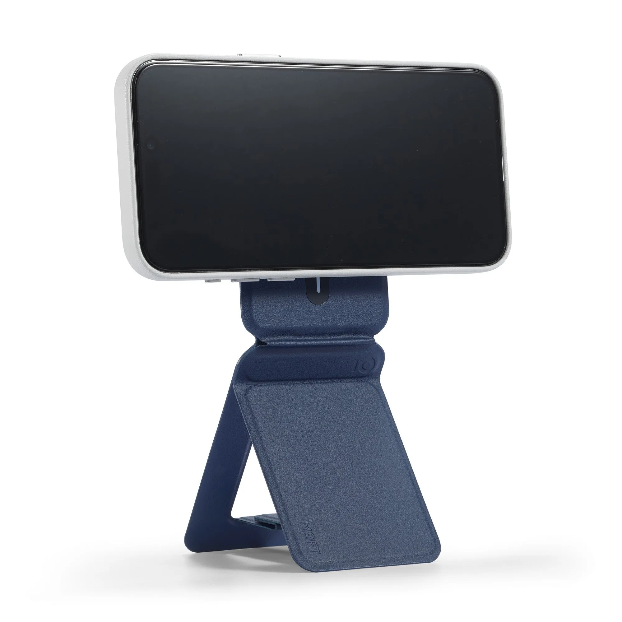 MOFT Snap Phone Tripod Stand   Wallet MagSafe - Navy Blue - 15-13691