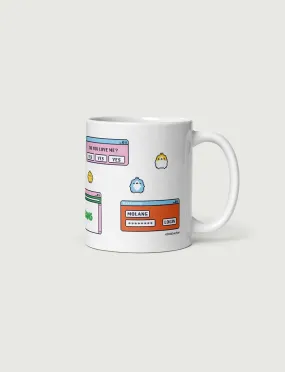Molang Pixel Art Mug