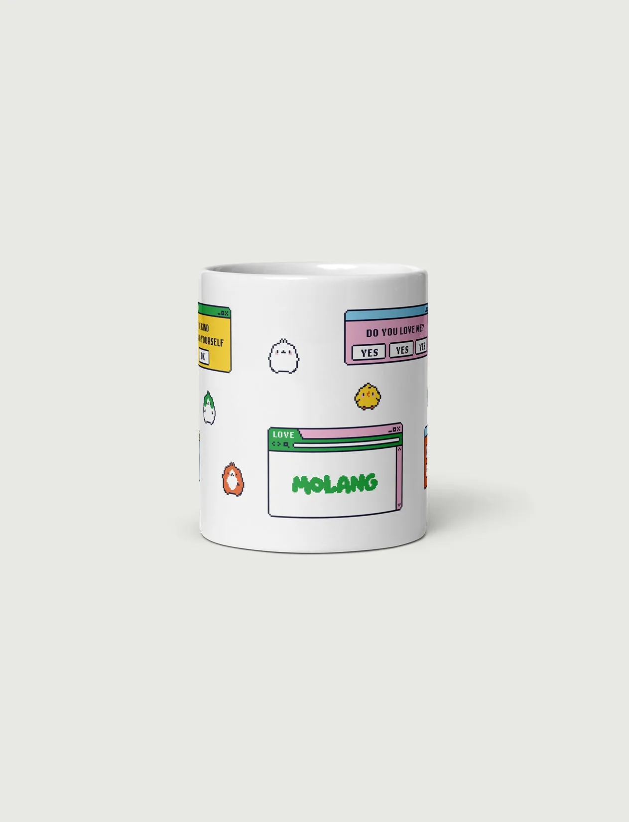 Molang Pixel Art Mug