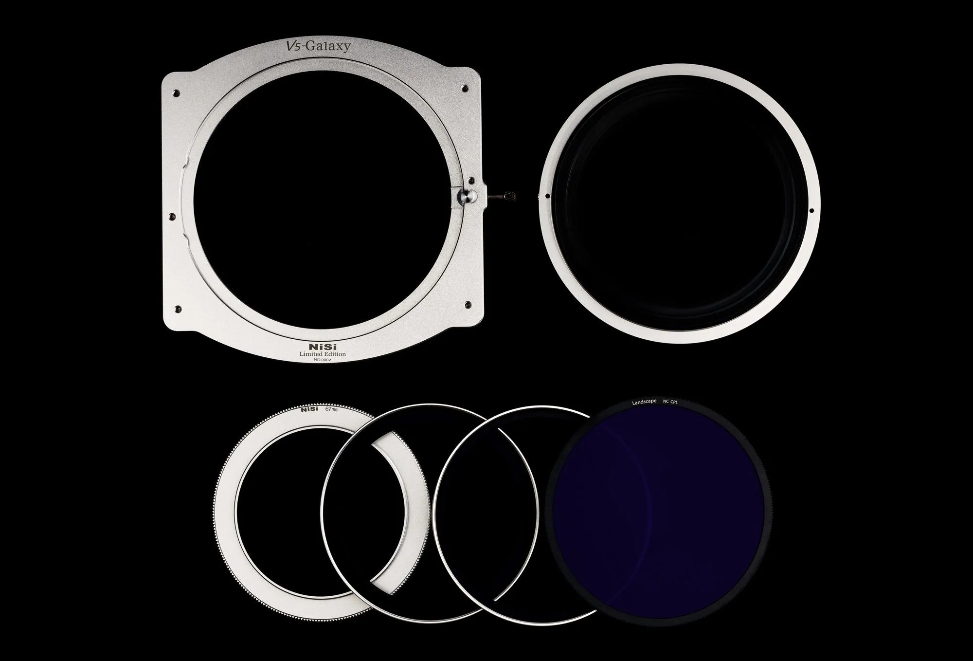NiSi V5 Galaxy 100mm Limited Edition Filter Holder with Enhanced Landscape C-PL