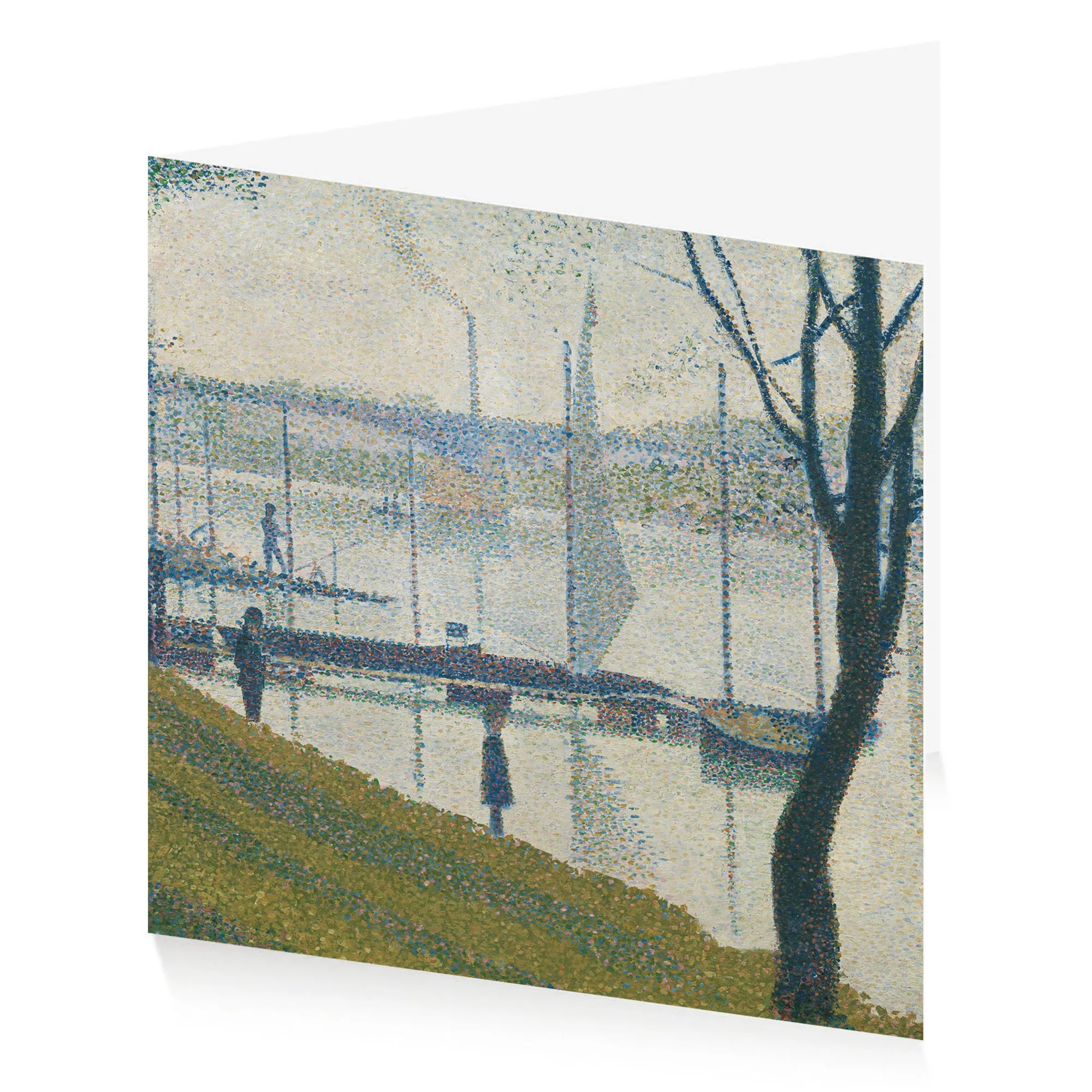 Notecard Wallet Georges Seurat The Bridge