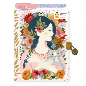 Oana Secret Notebook with Magic Pen, Djeco
