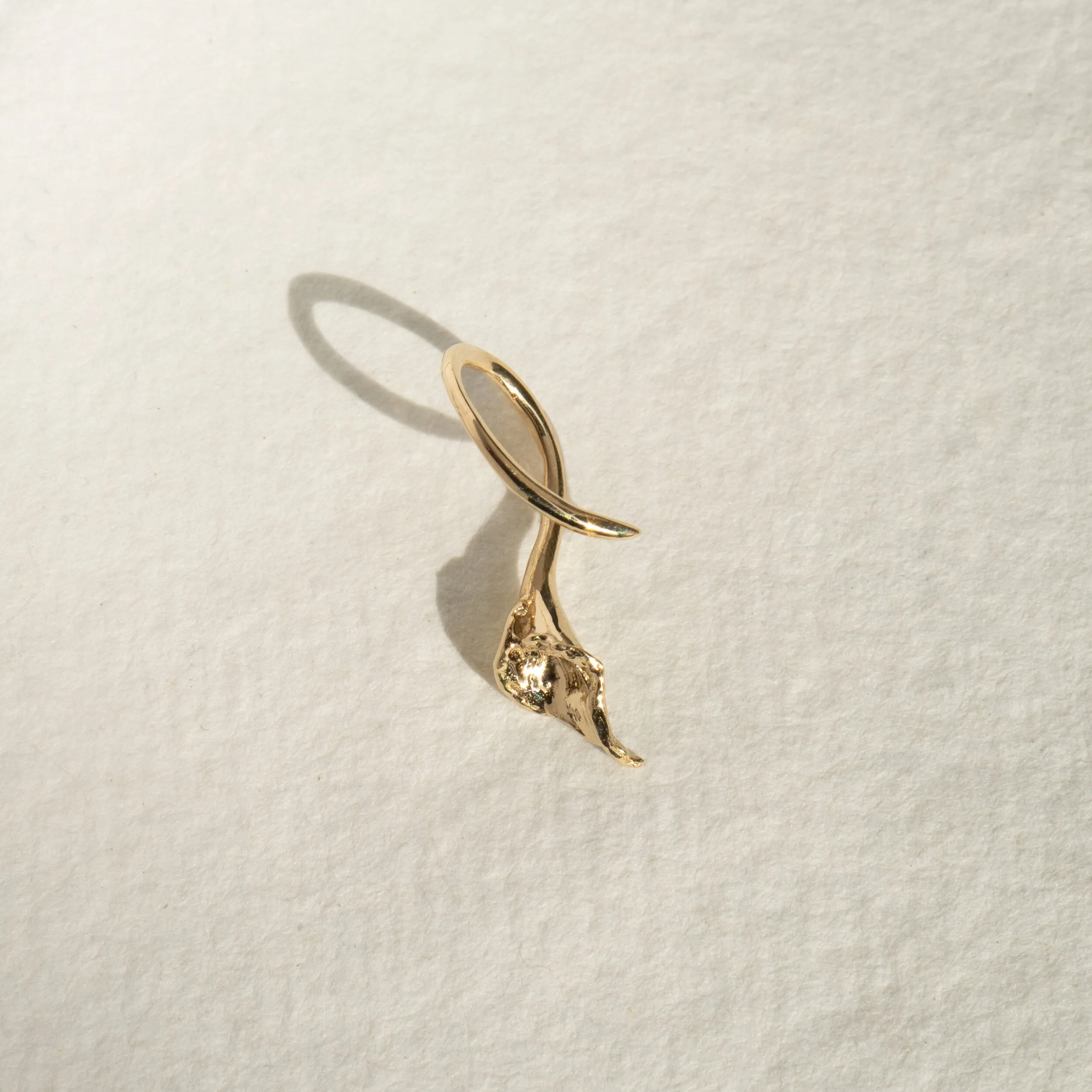 Pearl Calla Lily Earring