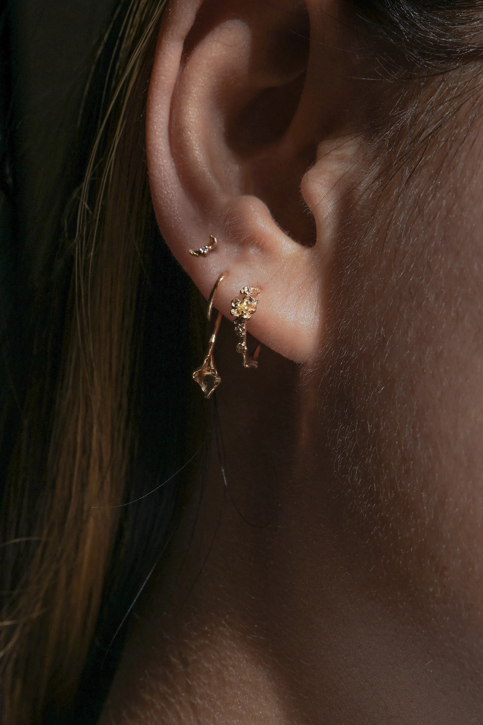 Pearl Calla Lily Earring