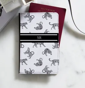 Personalised Passport Holder | Cheetah Print