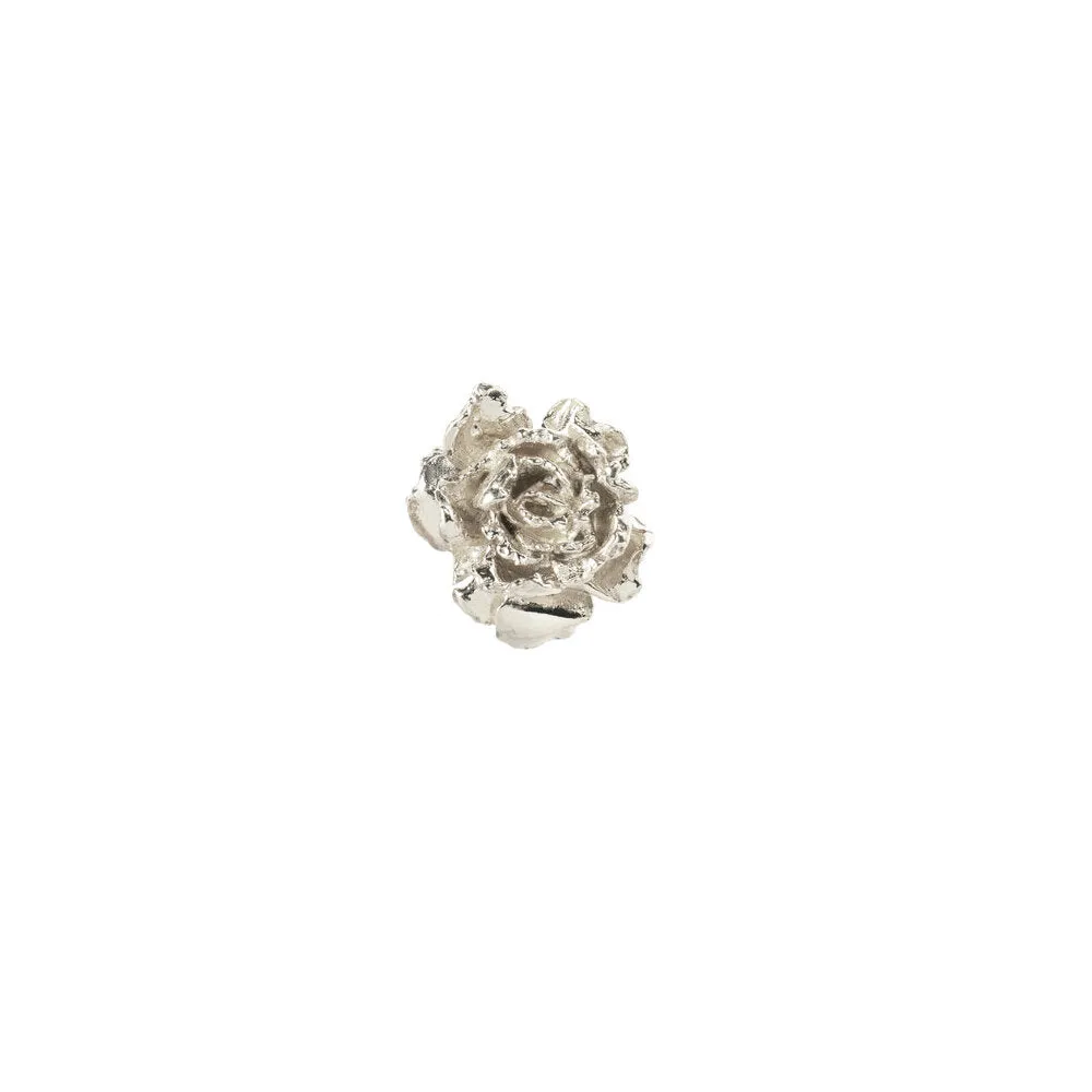 Pink Sapphire Peony Earring