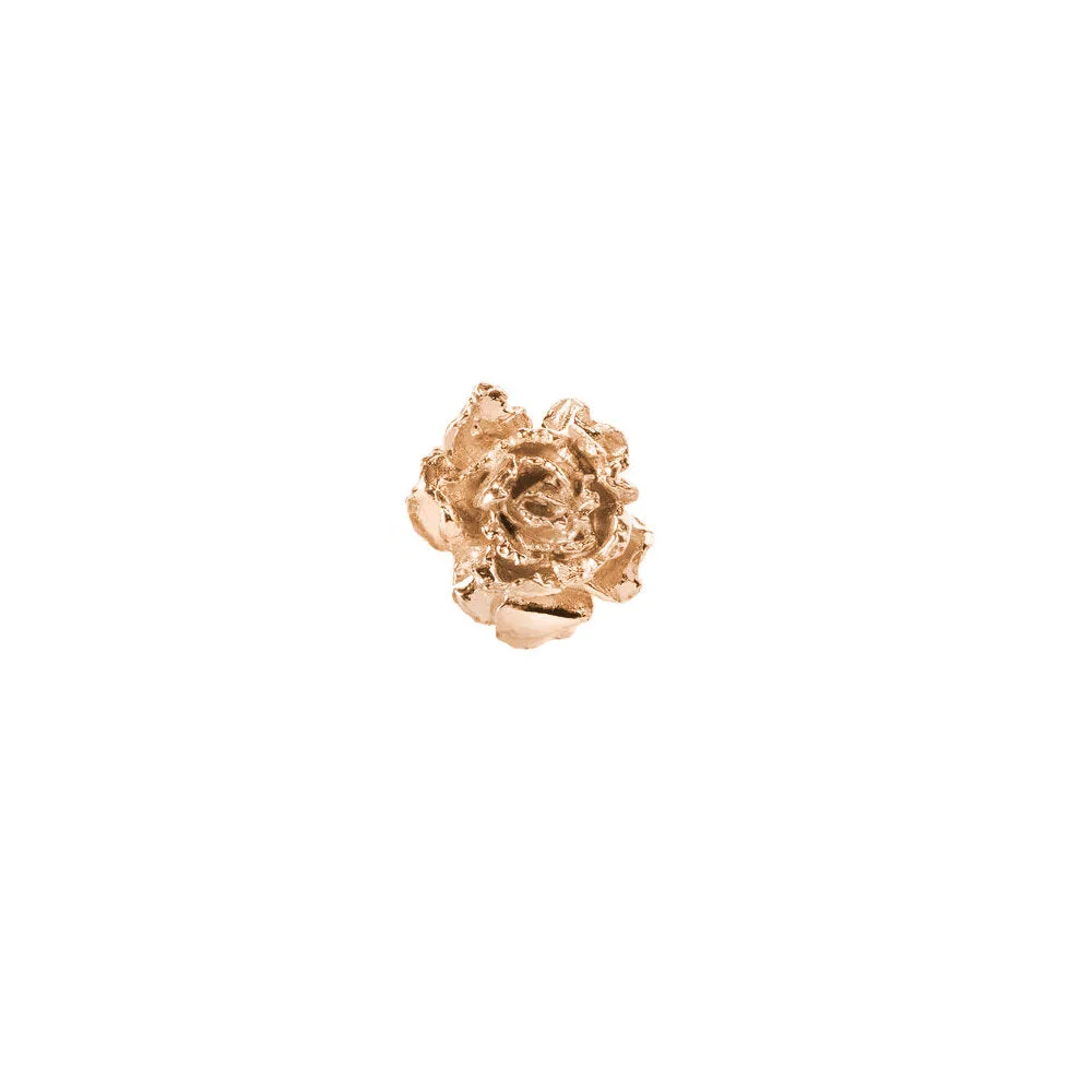 Pink Sapphire Peony Earring