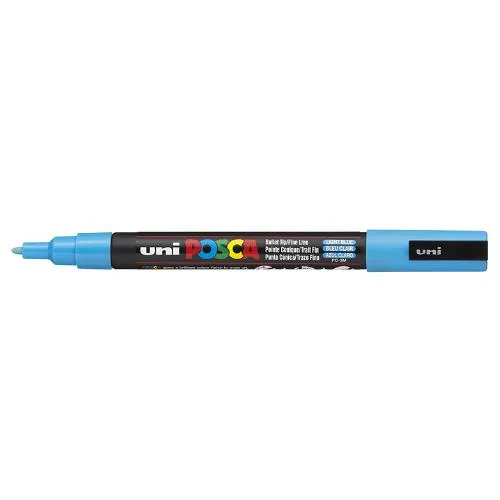 Posca PC - 3M Fine Bullet Tip - Wallet of 8 Standard Colours