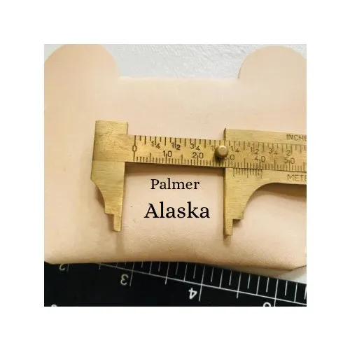 Small leather Bear Wallet for children