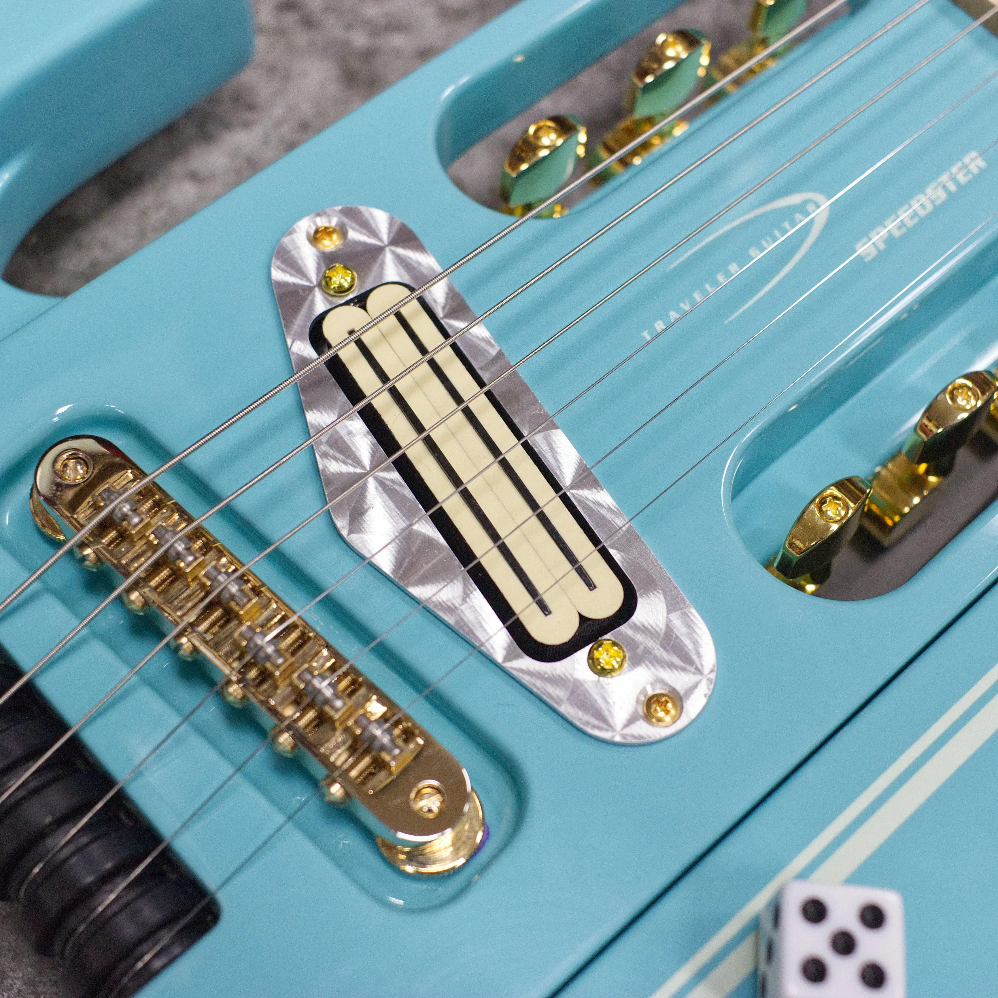 Speedster Deluxe Mod Shop (Classic Blue/ Gold Hardware)