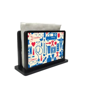 Tissue Holder Paper Napkin Stand - Doctor Prescription