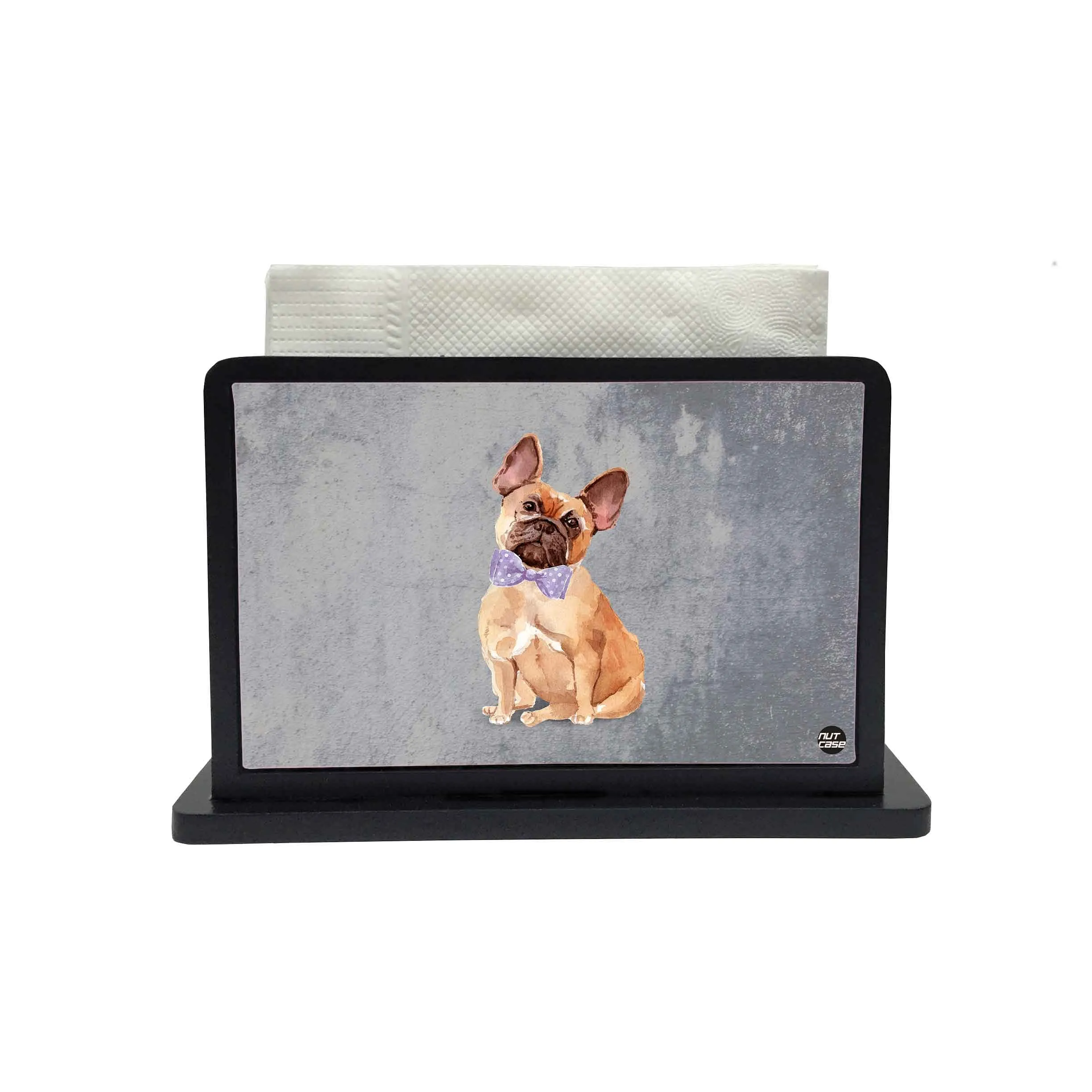 Tissue Holder Paper Napkin Stand - Sweet Dog