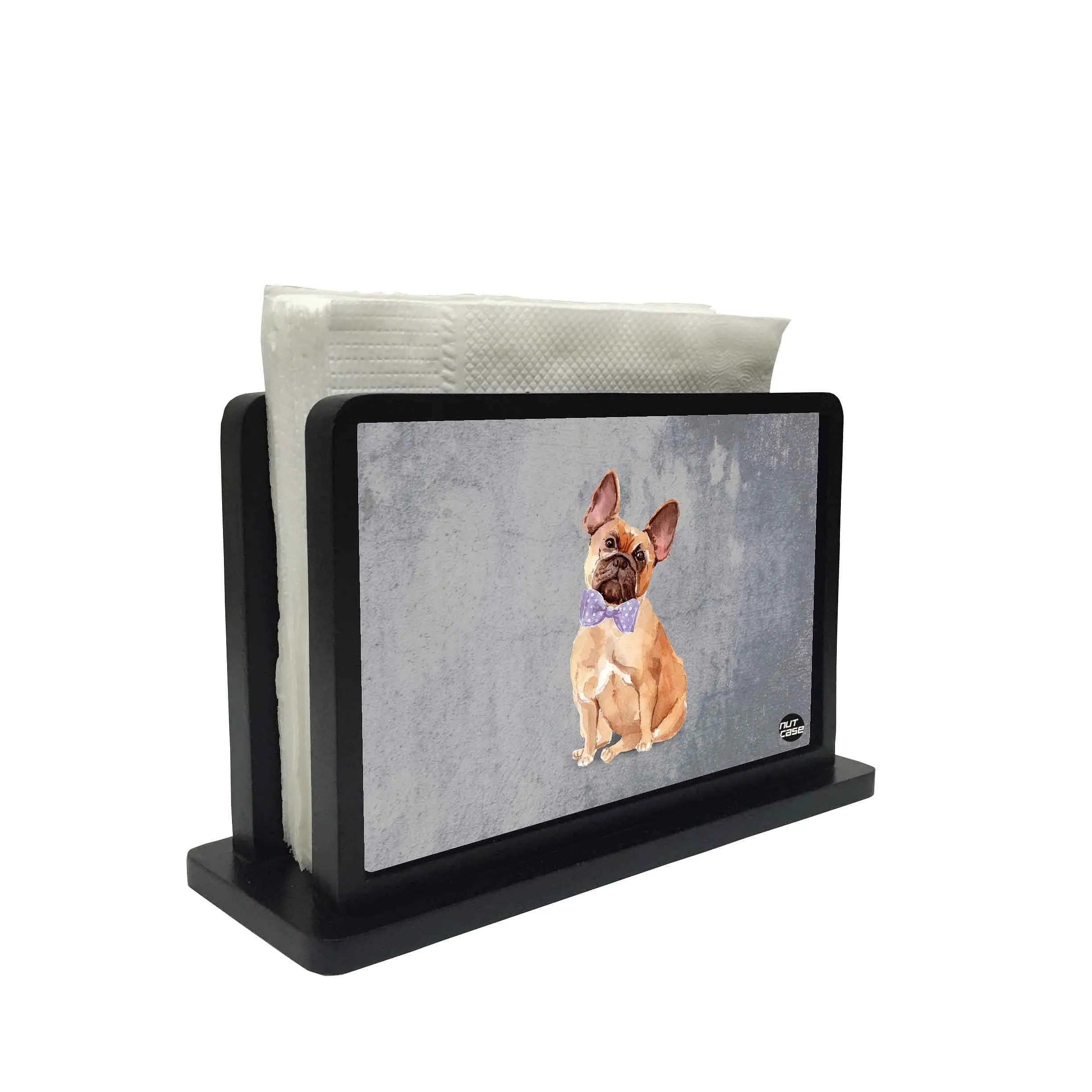 Tissue Holder Paper Napkin Stand - Sweet Dog