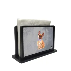 Tissue Holder Paper Napkin Stand - Sweet Dog