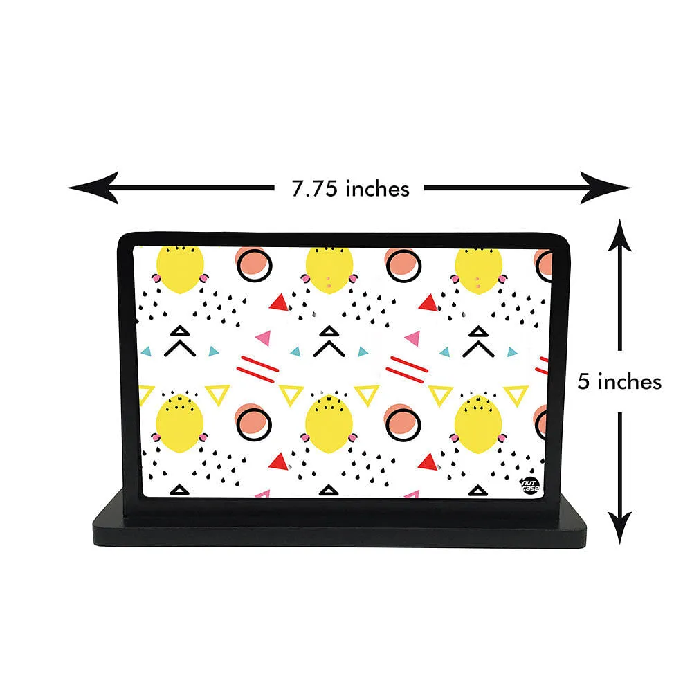 Tissue Holder Paper Napkin Stand - Yellow Elements