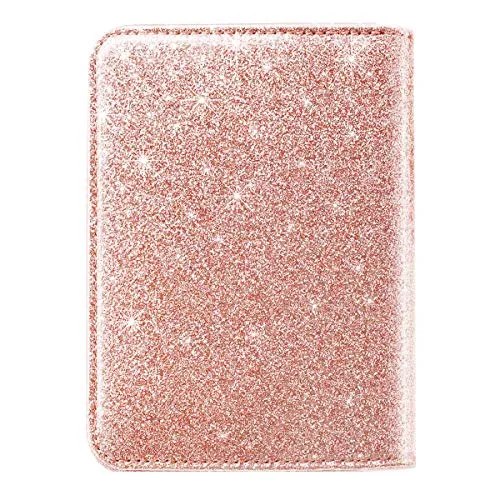 Travel Passport Holder Cover RFID Blocking Cute Slim Passport Wallet for Women