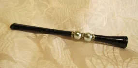 Vintage Rhinestone Cigarette Holder Unused Mad Men Bling