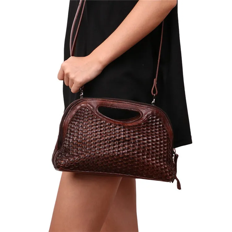 Vintage Womens Boho Leather Shoulder Bag Crossbody Handbags for Women