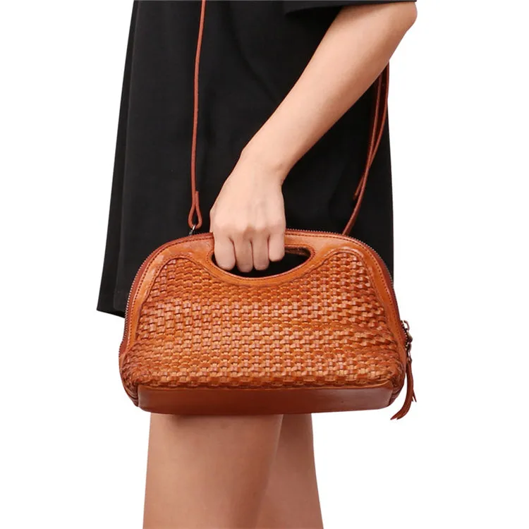 Vintage Womens Boho Leather Shoulder Bag Crossbody Handbags for Women